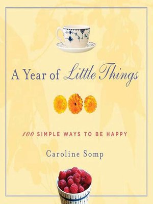 cover image of A Year of Little Things